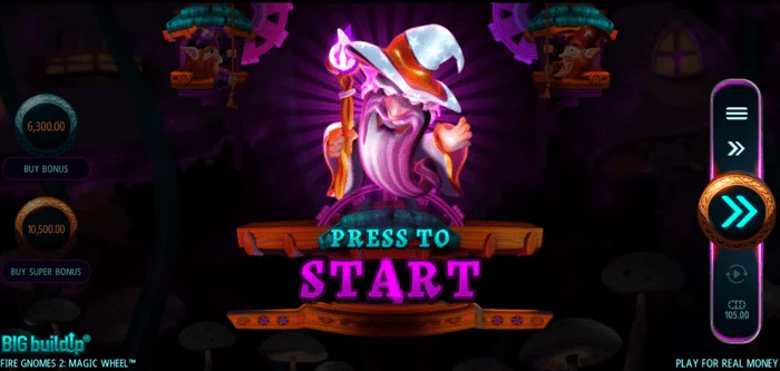 Fire Gnomes 2 Magic Wheel – start av bonusspillet